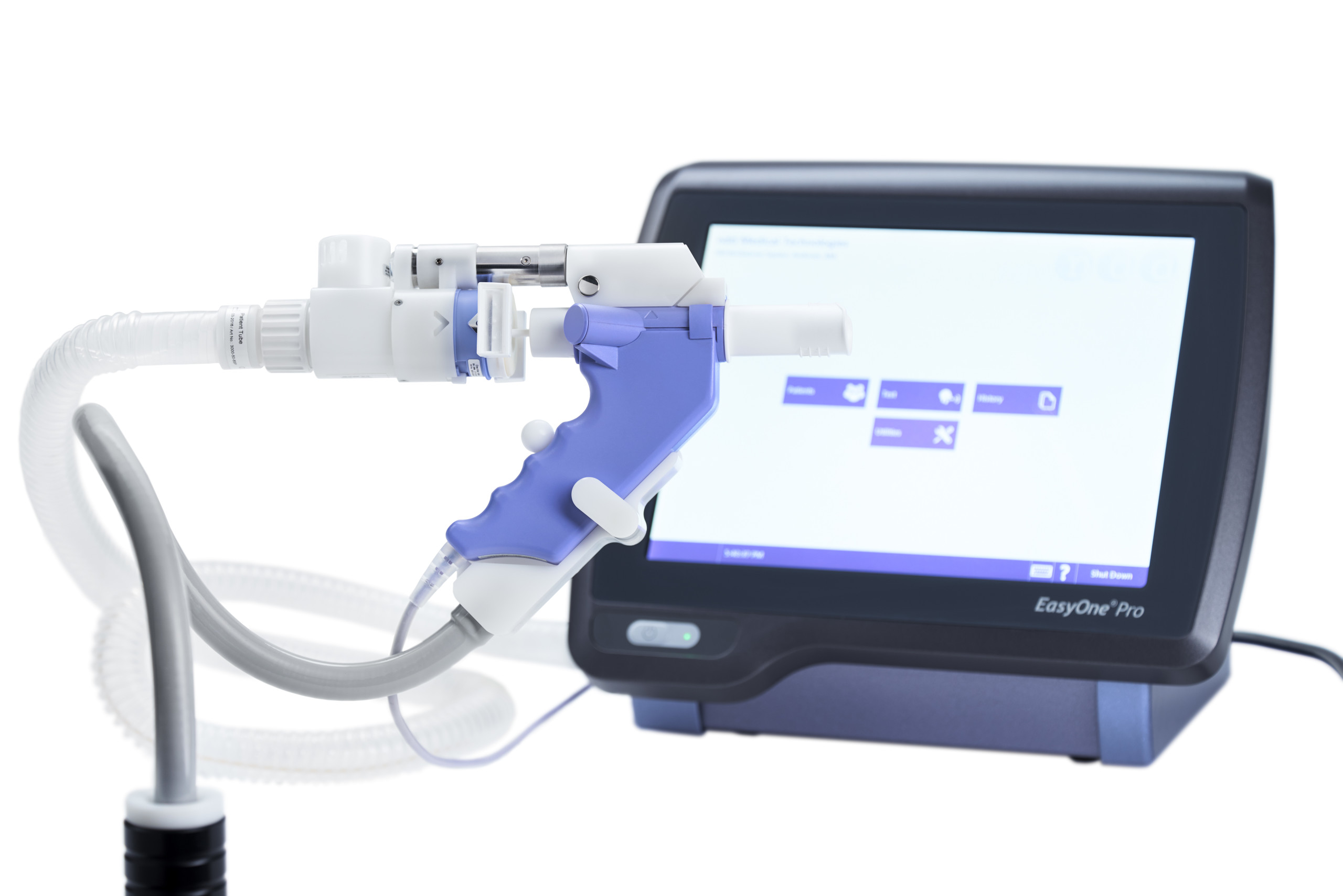 Easyone Pro LAB with arm sensor Prapatsorn Medical เครื่องมือกายภาพบำบัด และตรวจปอด